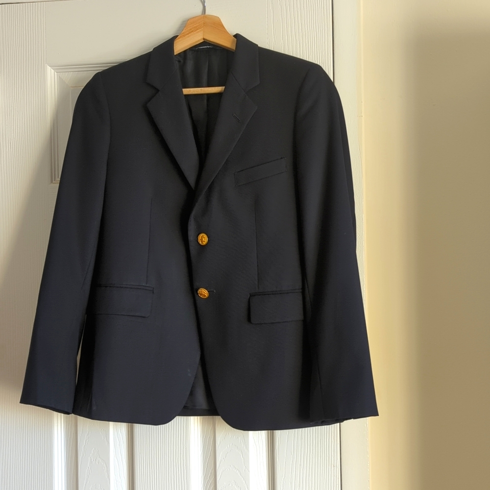 Brooks Brothers Boys 14 navy blazer